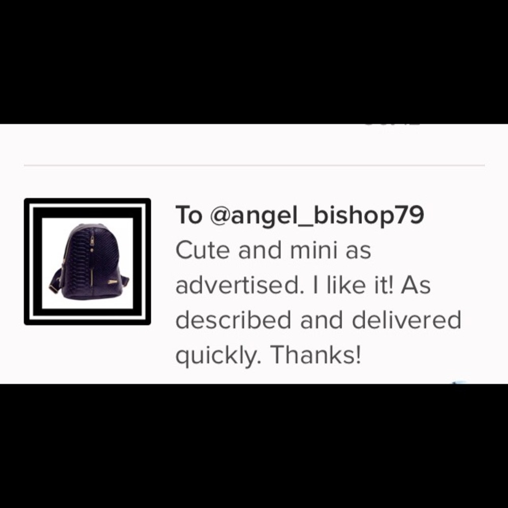 Last 1 Super cute pink mini backpack - Picture 5 of 8
